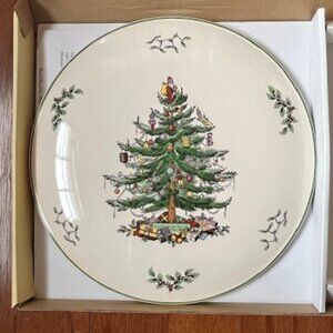 Spode Christmas Tree Cake Plate